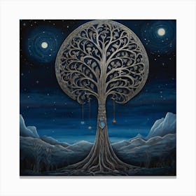 African Tree Canvas Print