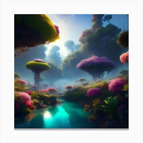 Fairytale Forest Canvas Print