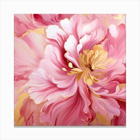 Pink Peony 1 Canvas Print