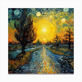 Starry Night 35 Canvas Print