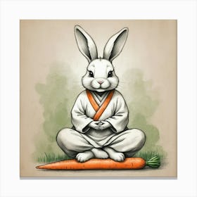 Yogi Bunny Canvas Print