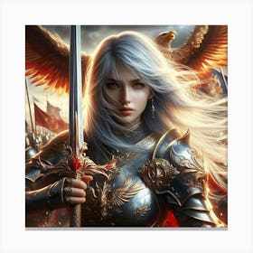 Eagle Warrior 2 Canvas Print