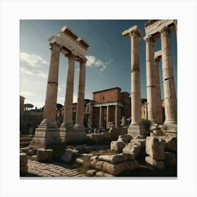 Roman Forum Canvas Print