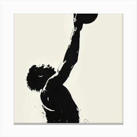 Basketball Player 10 Canvas Print