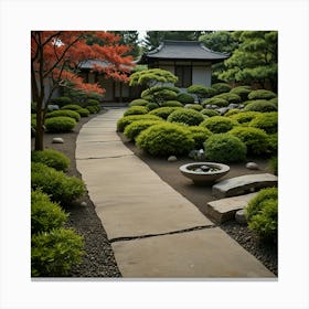 Japanese Garden 14 Canvas Print