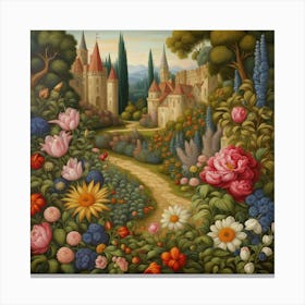 Fairytale Garden Canvas Print