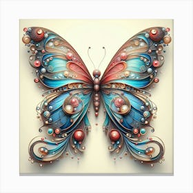 Preserved Butterfly Art 4 Canvas Print