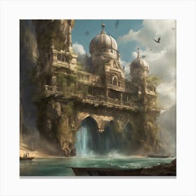 Fantasy Castle 24 Canvas Print