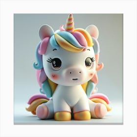 Unicorn 404 Canvas Print