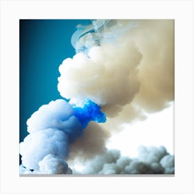 Smoke Canvas Print