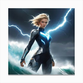 Lightning Bolt Canvas Print