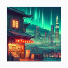 Urban Oasis 37 Canvas Print