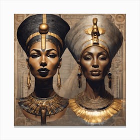 Divine Melanin Queen 369 Canvas Print