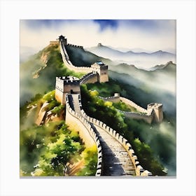 Great Wall Of China 1 Canvas Print