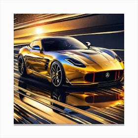 Aston Martin V12 Canvas Print