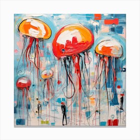 Jellyfish 6 Canvas Print