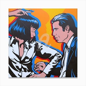 Pulp Fiction 4 Canvas Print