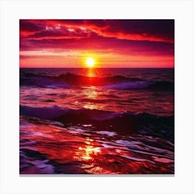 Sunsets, Beautiful Sunsets, Beautiful Sunsets, Beautiful Sunsets 3 Canvas Print
