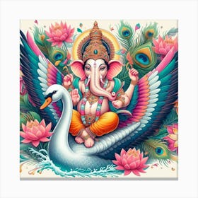 Ganesha 4 Canvas Print