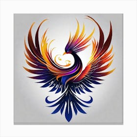 Phoenix Bird 5 Canvas Print