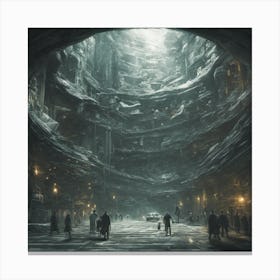 City Of The Dead Canvas Print