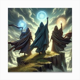 Three Wizards 1 Canvas Print