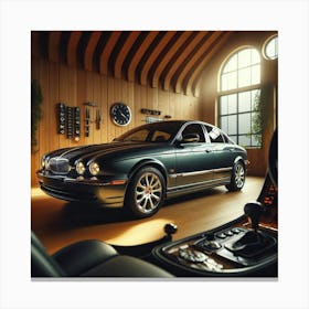 Jaguar Xkr Canvas Print