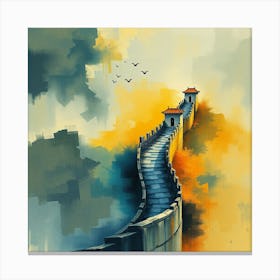 Great Wall Of China 2 Canvas Print