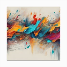 Abstract Painting 25 Canvas Print