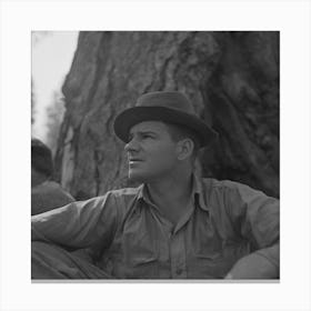 Grant County, Oregon, Malheur National Forest, Lumberjack By Russell Lee 1 Canvas Print