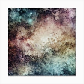 Galaxy Background Canvas Print