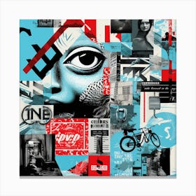 'The City' 1 Canvas Print