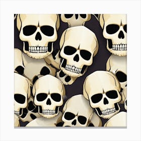 Skulls 5 Canvas Print