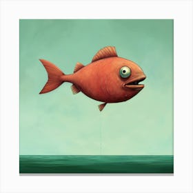 Fish In The Ocean Canvas Print