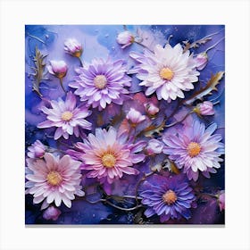 Chrysanthemums 1 Canvas Print