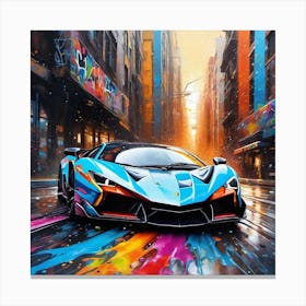 Lamborghini 168 Canvas Print
