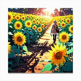 Sunflowers Canvas Print