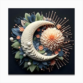 3d Paper Art 1 Canvas Print