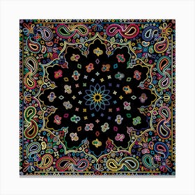 Paisley Pattern Canvas Print