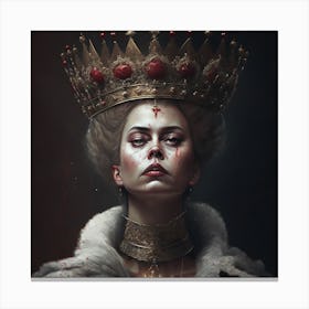 Queen of England Canvas Print