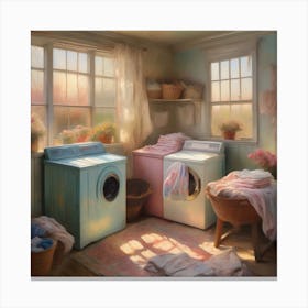Laundry Room 4 Canvas Print
