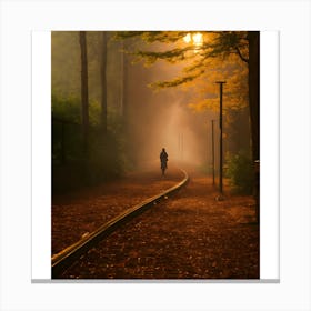 Foggy Morning Canvas Print