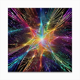 Starburst Canvas Print