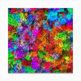 Colorful Texture Stock Canvas Print