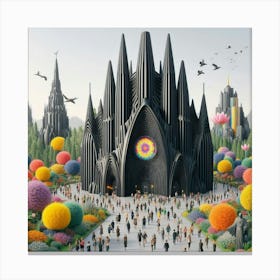 Fairytale Castle 26 Canvas Print