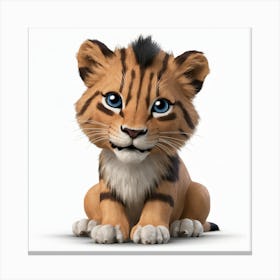 Tiger Cub 2 Canvas Print