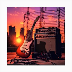 City Rock Canvas Print