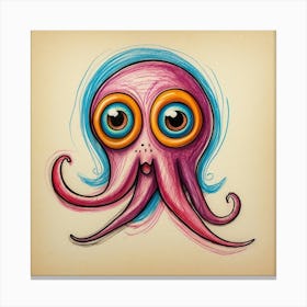 Octopus 118 Canvas Print