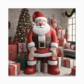 Santa Claus 4 Canvas Print