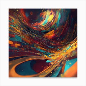 Abstract Painting 3 Canvas Print